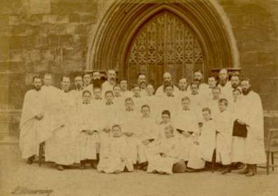 Exeter Cathedral Choir c.1880