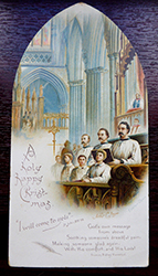 Exeter Cathedral Choir Christmas Card