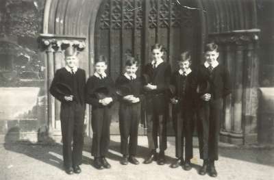 Exeter Cathedral Senior Choristers c.1953