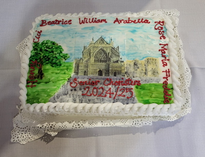 Exeter Cathedral - 2024 cake