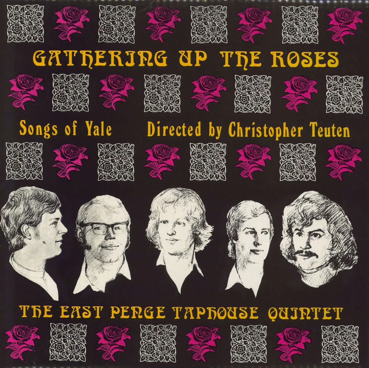 Exeter, Gathering Up Roses LP - front cover