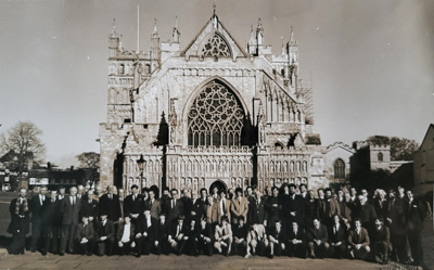 Exeter Old Choristers reunion, 1981
