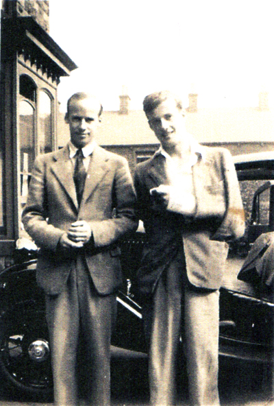 Eric and Hugh Goldie - Exeter Cathedral former choristers